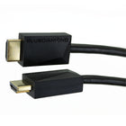 BlueDiamond Plenum 4K UHD HDMI Cable with Ethernet - 75ft-CL3 Plenum rated which means they are coated with a special material that releases less toxic gas if the cable were to catch fire. 