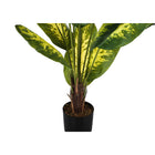 Monarch Specialties 47" Artificial Indoor Evergreen Tree - Floor - Black Pot-No assembly required: product dimensions: 25.5 in. L x 25.5 in. W x 47.25 in. H
