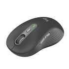 Logitech Signature Plus M750 L Wireless Mouse - For Large Hands - Graphite -Scroll smarter: With Logitech Signature Plus M750 L Wireless Mouse you get line-by-line precision for documents and super-fast scrolling for long web pages; simply switch modes with a flick of the SmartWheel