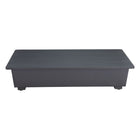 Zuo Tien Coffee Table - Black-Powder Coated Aluminum rectangular shape tabletop