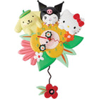 Enesco Allen Designs Sanrio Hello Kitty and Friends Pendulum Wall Clock-From the Allen Designs collection, created by Michelle Allen