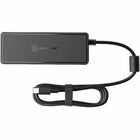 ALOGIC - Chargeur USB-C GaN 100 W Rapid Power avec câble d'alimentation secteur amovible-Câble USB-C PD intégré