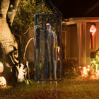 Outsunny - Décoration d'Halloween animée - squelette faucheur animatronique-Design réaliste grandeur nature qui ajoute une touche effrayante à votre décoration 