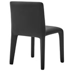 Modway Rhodes Vegan Leather Upholstered Dining Chair - Black-7