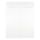 JAM Paper – Enveloppes de catalogue à ouverture en extrémité, 9 po x 12 po, avec fermeture peler et coller, blanc, paq./50-Blanc