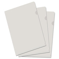 VLB Filemode Tabloid Project File - Poly - Clear - 11" W x 17" L - 10 Pack-Poly View Folder