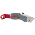 Clauss Titanium Bonded Auto-Retract Knife-Auto-retract push-button for increase safety while cutting