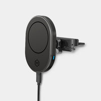 Mighty Mount MagSafe 15W Wireless Charger Mount - Telescopic Suction Cup Base-MagSafe Precision: Secure your phone with pure magnetic attraction
