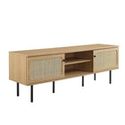 Modway Cambria 60" TV Stand - Oak-Modern TV Stand