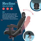 La-Z-Boy Venetta Ergonomic Swivel Executive Office Chair - Black-Patented easy-to-reach controls for recline and height adjustments
