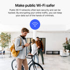 NordVPN Basic VPN Service Subscription - 1 Year - 10 Devices [Digital Download]-Make public Wi-Fi safe to use. Work, browse, and play online safely while connected to free Wi-Fi hotspots at your local cafe, hotel room, or airport lounge.