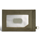 Champs - Porte-cartes Slim en Cuir Camouflage - Vert-Fenêtre d'identification à accès rapide
