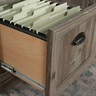 Sauder Sonnet Springs Executive Desk - Pebble Pine-9