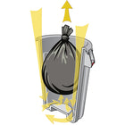 Brute Identity 44 Gallon Container - Black-Qty/Pk - 1