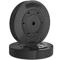 Soozier Weight Plates Set of 2 - 1-Inch Barbell Weights Set - 2 x 22 lb-Includes two 22 lb plates, totaling 44 lb for effective muscle building workouts 