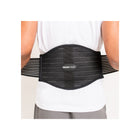 Obusforme Back Support Belt - Male - Black-Secure fit. Breathable nylon mesh wrap minimizes the build-up of perspiration