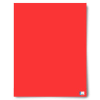 Royal Brites Heavyweight Poster Board - 22" x 28" - Red-Smooth surface works well with paints, markers and adhesives so you can customize your display easily