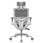 COUGAR Speeder One Mesh Reclining & Tilting Chair - White-3D Adjustable Headrest: Adjust the headrest for personalized neck support and comfort