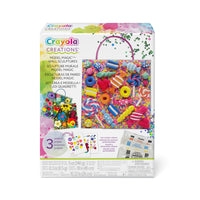 Crayola Creations Model Magic Wall Sculptures-WHAT'S INCLUDED: This kit includes 5 packs of Model Magic (140 g), 3 art panels, confetti, cording, 3 design sheets, tape, clay tool and instructions