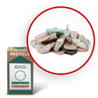 TerraCycle Beauty Products and Packaging - Zero Waste Box - Small-Recycle any brand empty personal care, beauty care, skin care, hair care, or cosmetic packaging, flexible plastic, multilayered flexible packets, pouches, sachets, flexible plastic tubes, multilayered tubes, aluminized tubes, rigid plastic, pots, pump bottles, spray bottles, jars, complex closures, plastic bottles, lip balm tubes, soap dispensers, body wash bottles, lotion dispensers, caps, shampoo and conditioner bottles, hair gel tubes, tri
