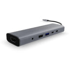  BlueDiamond - Station d'accueil 6 en 1 100 W PD-Connecteur USB-C : Ce câble USB-C de 15 cm connecte vos appareils et assure une transmission rapide des données et de l'alimentation via un seul port