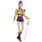 KPop Demon Hunters Fashion Doll - Rumi-Highly detailed outfit and signature weapon accessory included