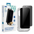 Blu Element - Protection d'écran avec filtre de confidentialité EasyFit Eco pour iPhone 17-Installation extrement simple