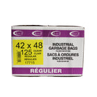 ECO II Garbage Bags - 42" x 48" - Regular - Clear Tint - 125 Pack-42" x 48"