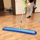 Gritt Commercial All-In-One 60” Microfiber Dust Mop Set with 72" Telescopic Handle - 4 Pack-Handle Material: Aluminum 