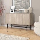 Hudson&Canal - Buffet Richmond 58" L - Aulne Blanc-Caractéristiques assemblage facile