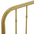 Modway Lennon Metal Queen Headboard - Gold-7 Mounting Positions