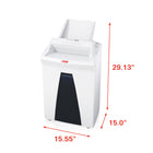HSM - Déchiqueteuse Securio AF500 L4 à coupe micro (HSM2102)-Technologie Nanogrip pour une alimentation papier fiable