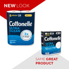 Cottonelle Ultra CleanCare Mega Roll Toilet Paper - 6 Pack-Cleaning Ripples texture provides softness and removes more at once for a Superior Clean vs the Leading National Value Brand