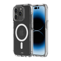 AXS PROShield Plus MagSafe Compatible Drop-tested Clear Case for Apple iPhone 15 Pro - Frosted-Sleek reinforced corners maximize shock absorption by creating an air cushion between your phone and any surface