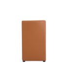 Manhattan Comfort - Lot de 2 chaises de salle à manger modernes Anna Square 48 cm en similicuir rembourré - couleur Saddle-24,8 po L x 23 po l x 32,28 po H