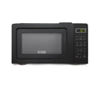 Commercial Chef - Four à micro-ondes de comptoir de 0,7 pi³ et 700 W - Noir-Commandes numériques : Réchauffez les aliments de 99 secondes à 99 minutes grâce à un affichage numérique facile à utiliser avec éclairage LED. Ce micro-ondes de comptoir comprend un signal de minuterie précis une fois terminé.