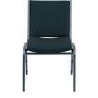 Flash Furniture HERCULES Series Heavy Duty Stack Chair - Green Patterned Fabric-Multipurpose Stack Chair