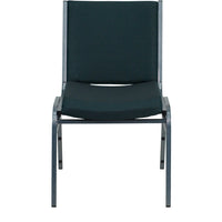Flash Furniture HERCULES Series Heavy Duty Stack Chair - Green Patterned Fabric-Multipurpose Stack Chair