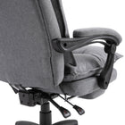 Vinsetto High Back Recliner Office Chair with Footrest-Color: Grey