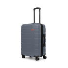 Swiss Mobility QUAD 26.25" ABS/PC Hardside Medium Check-in Luggage - Grey-Made of lightweight and resistant ABS/PC