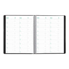 Brownline 2027 EcoLogix Weekly Planner with Twin-Wire Binding - 11" x 8-1/2" - Assorted Colours-Ecological tip each week