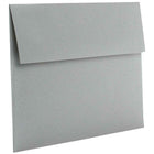 JAM Paper A8 Passport Invitation Envelopes - 5.5" x 8.125" - Granite Silver Recycled - 50 Pack-Size: A8 (5.5 x 8.125 inches)