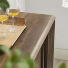 Modway Eudora 60" Sideboard - Walnut-Particleboard and MDF Construction
