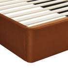 Modway - Solana Arqué Performance Velvet Lit de plateforme complet, Rouille-Capacité de poids : 800 lb.