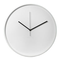 Gry Mattr Wall Clock - White-Modern wall clock for the office or home