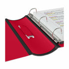 Staples Better Binder - 2" - Red-Easy-insert spine label, insertable from the inside