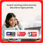 McAfee AntiVirus Internet Security Software for 1 Windows PC - 1-Year Subscription with Auto-Renewal [Digital Download]-Enjoy safer online browsing with real-time alerts and protection against dangerous websites, phishing attempts, and malware distribution.