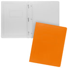 Staples Report Cover - Letter Size - Orange-Paper cover with orange exterior