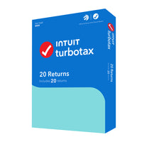 TurboTax 2025 - 20 Returns - Bilingual - Windows-For the go-to tax filer. Prepare multiple returns with ease and confidence