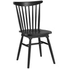 Modway Amble Dining Side Chair - Black-Vintage Wood Dining Chair